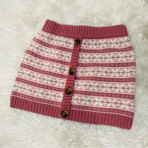 Winter Knit Toddler Skirt - Picture 1 of 6